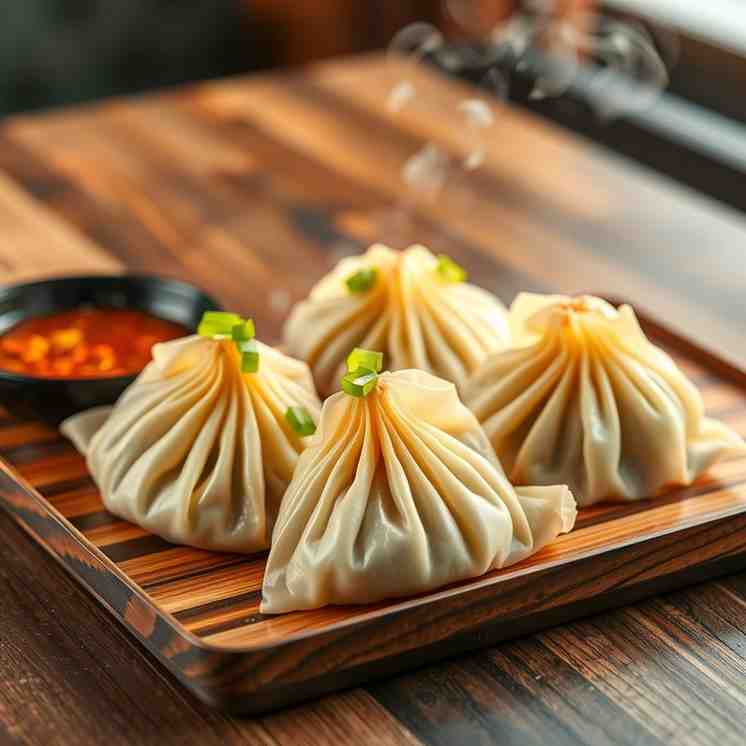 Bhutanese Momos - Vegan Asian Food Dumplings Recipe